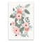 Painted Pastel Flowers 12" x 18" Canvas Wall Art